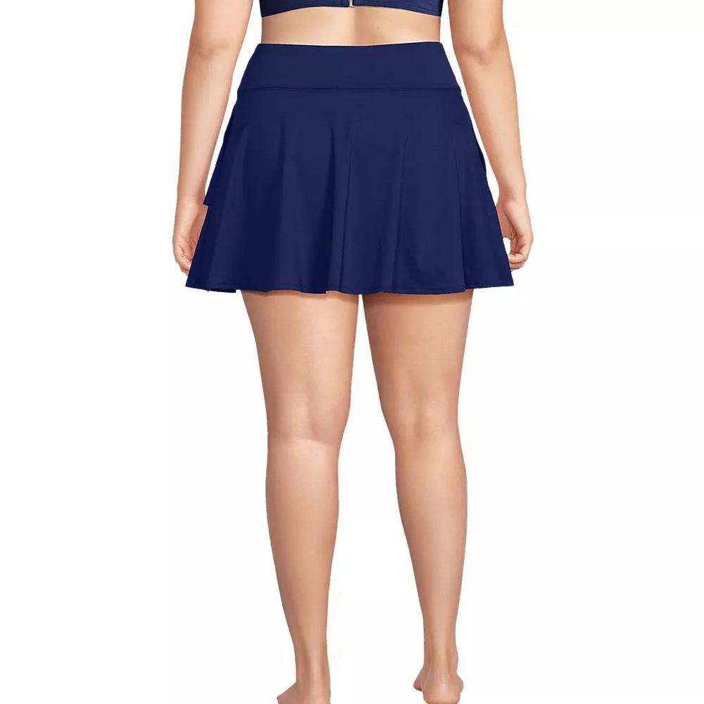 NWT Land’s End | Plus Size High Waisted Tulip Hem Swim Skort - Picture 5 of 13